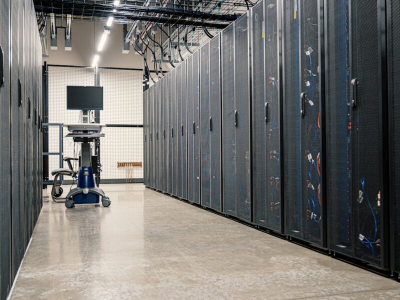 Data center server racks for virtualization services